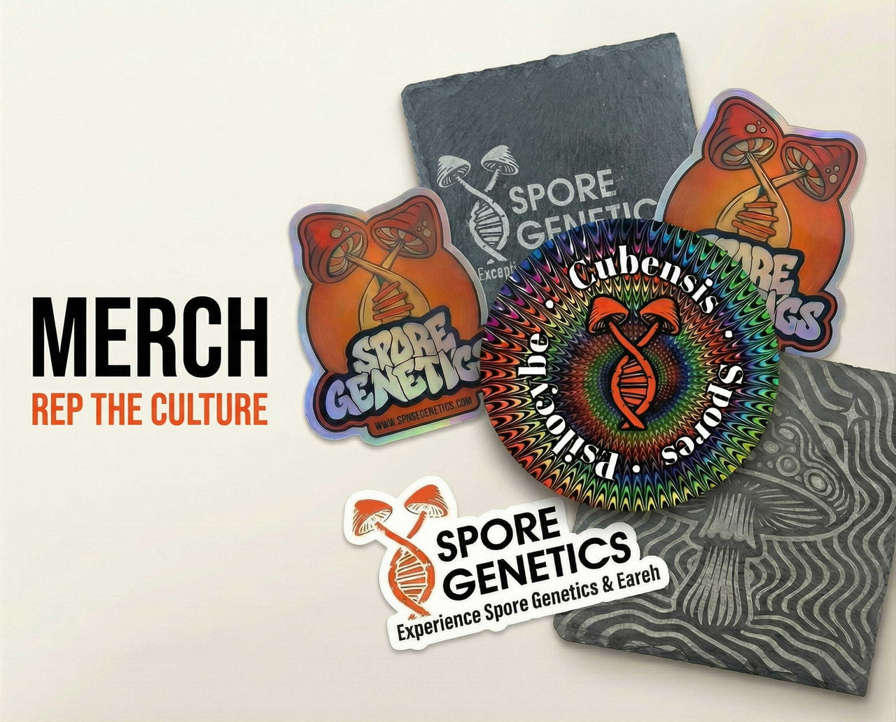 Merch Collection | Branded Collection | Spore Genetics